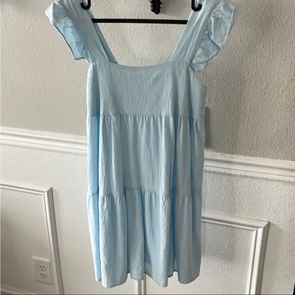 SHEIN Light Blue Maxi Dress - Picture 1 of 9